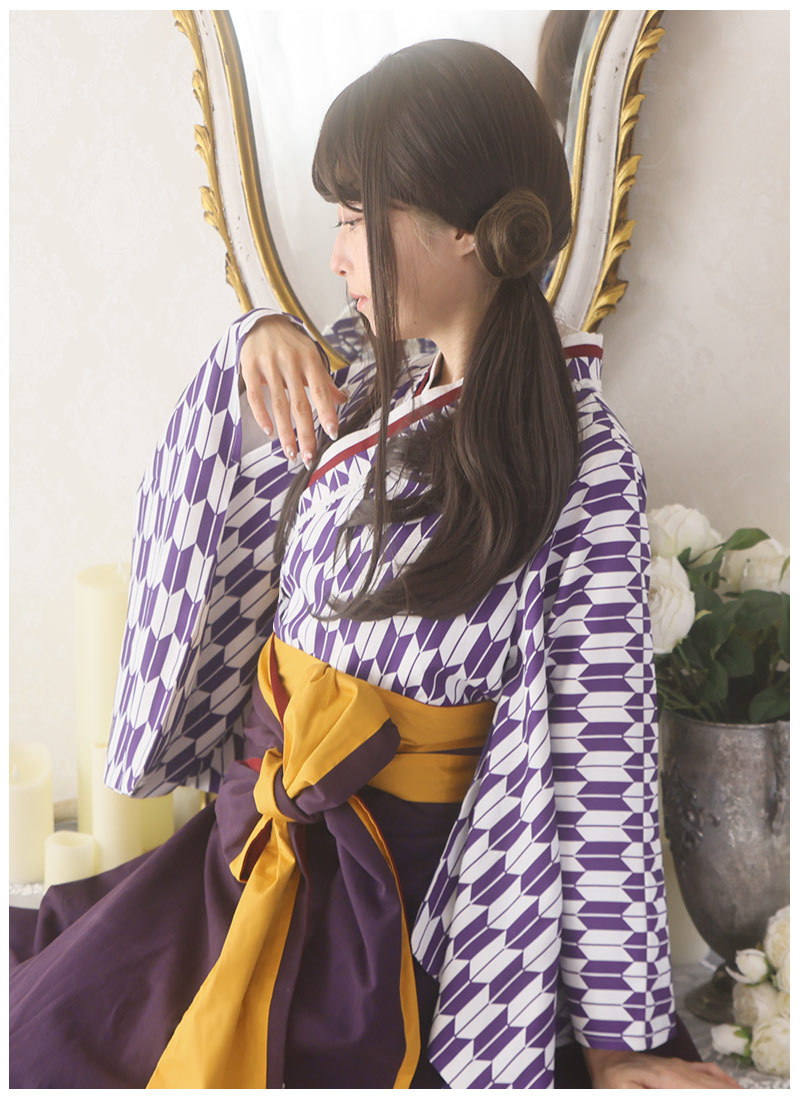 大正浪漫な矢羽根袴ワンピース ｜ Favoriteオリジナル