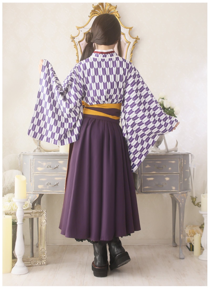 大正浪漫な矢羽根袴ワンピース ｜ Favoriteオリジナル