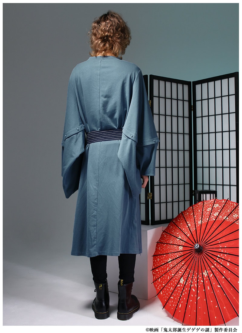 favorite 鬼太郎誕生ゲゲゲの謎コラボ 鬼太郎の父モチーフ ロングシャツ 映画「鬼太郎誕生 ゲゲゲの謎」コラボ 鬼太郎の父モチーフロングシャツ