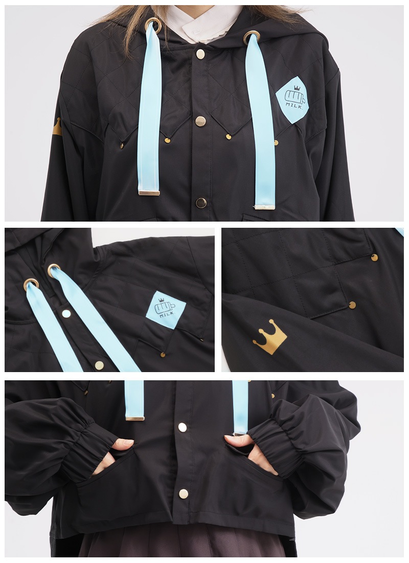 最短即日出荷】ジャケット ロングテール キルティング milk まえだ