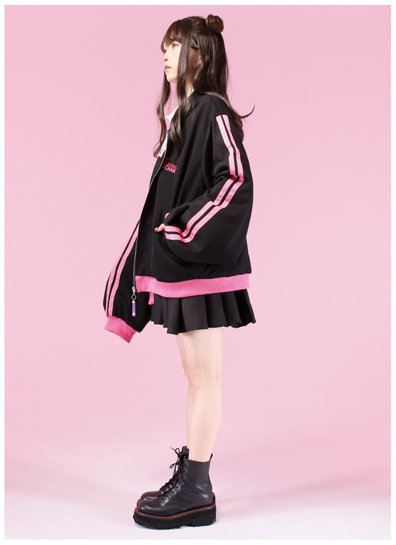 訳あり即購可　nodress ブラックピンク着用　レース コラボ レイちゃん。のクマクマパーカー ｜ Favorite