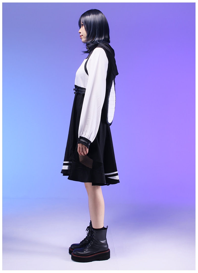 pium ピウム レイヤードティアードボンディングワンピース pium