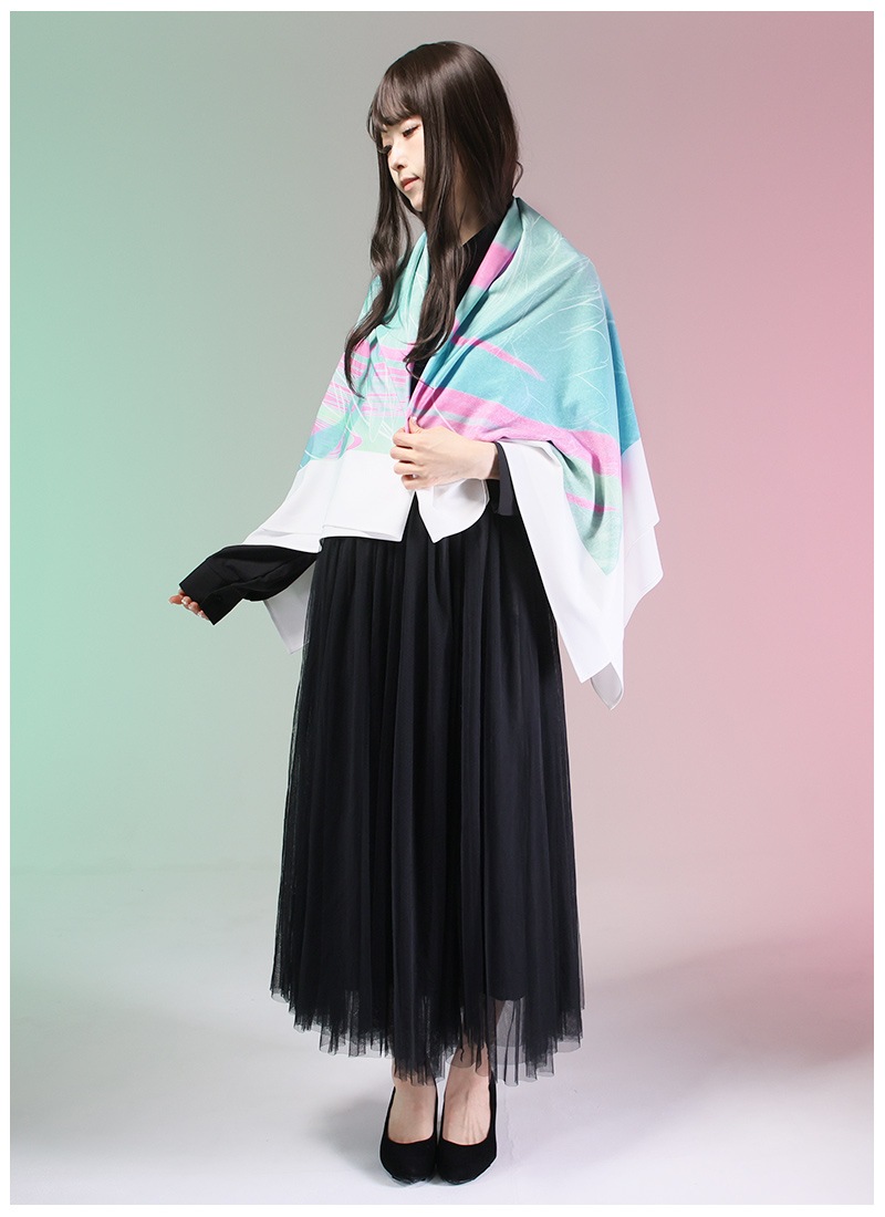 式噛さんコラボ 「タナトスは死に何を想う」大判ストール｜ Favorite