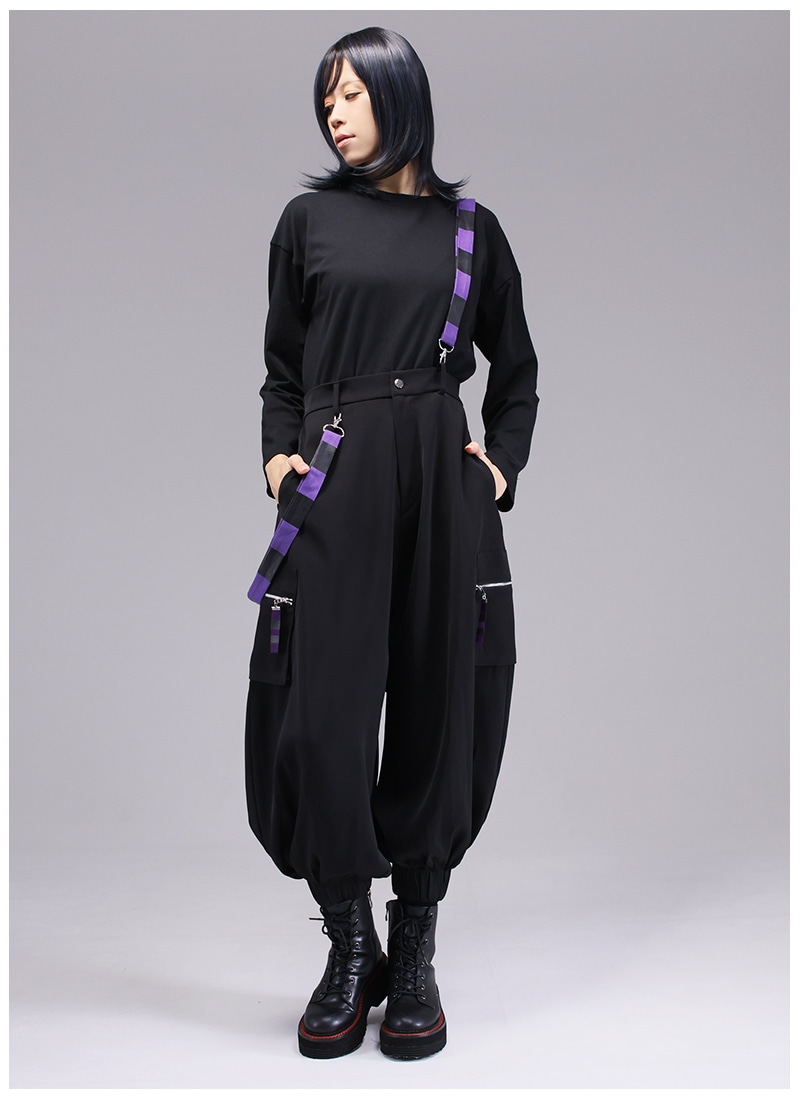 パンクロックボーダーサルエルパンツ ｜ Favoriteオリジナル