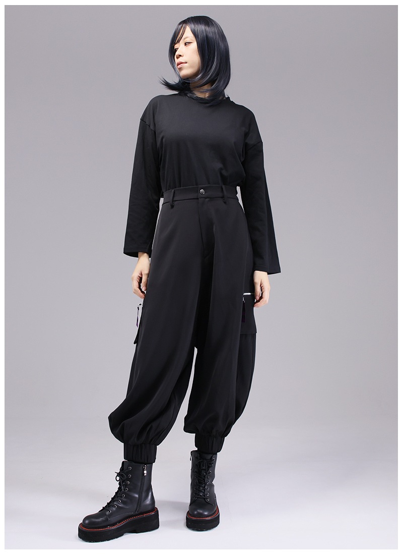 パンクロックボーダーサルエルパンツ ｜ Favoriteオリジナル