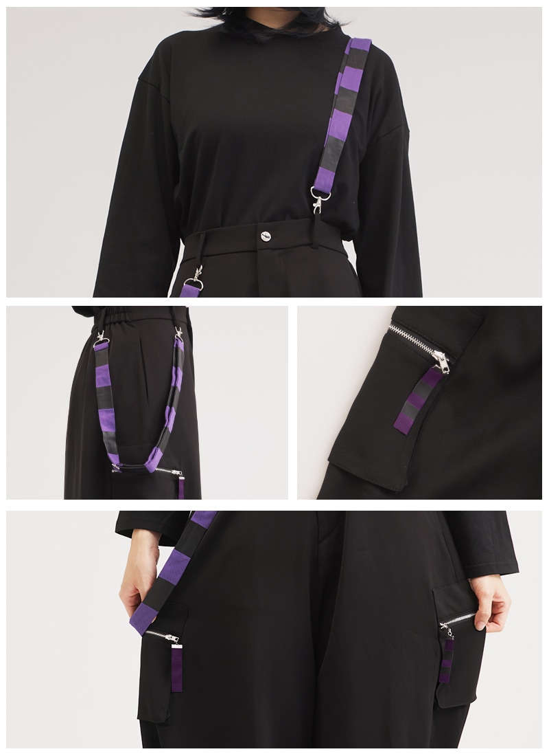 パンクロックボーダーサルエルパンツ ｜ Favoriteオリジナル