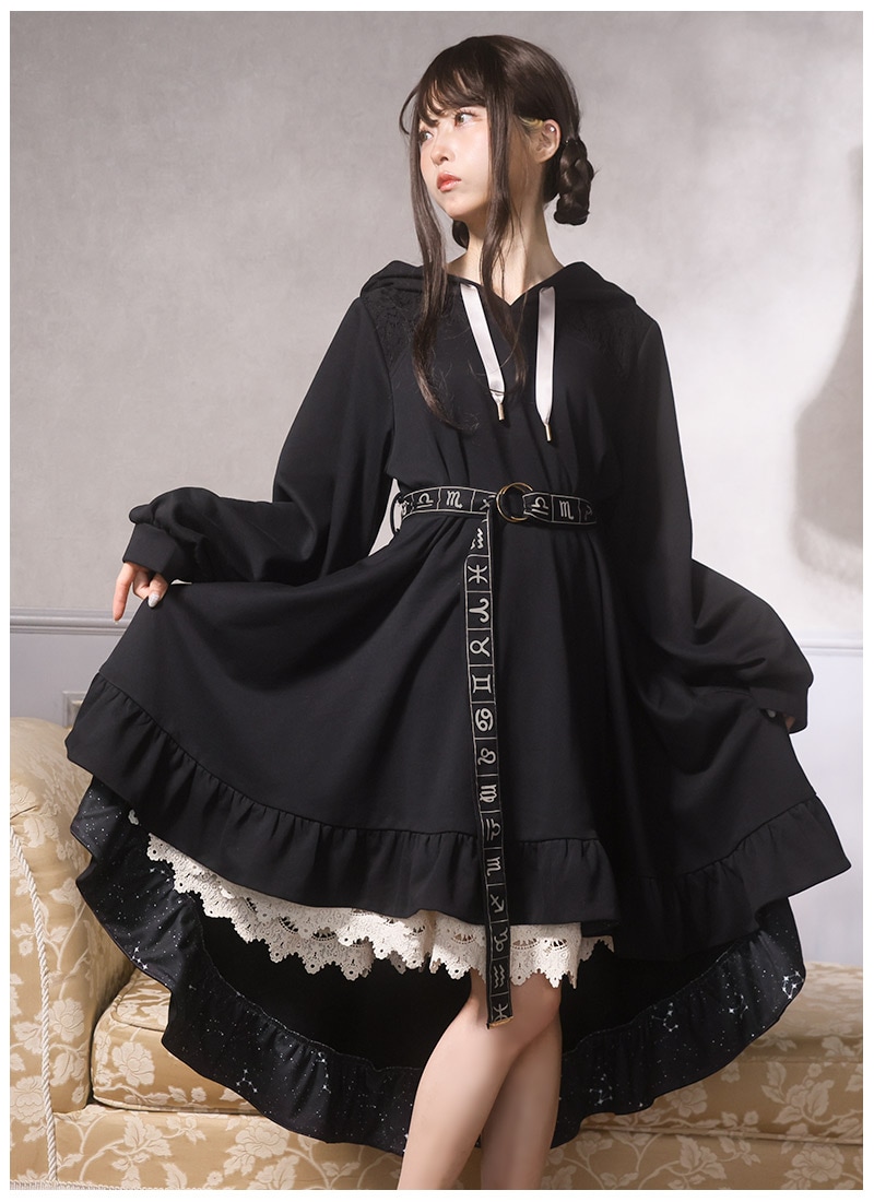 夜空に煌めく.+シリウスとレグルスパーカーワンピース ｜ Favorite