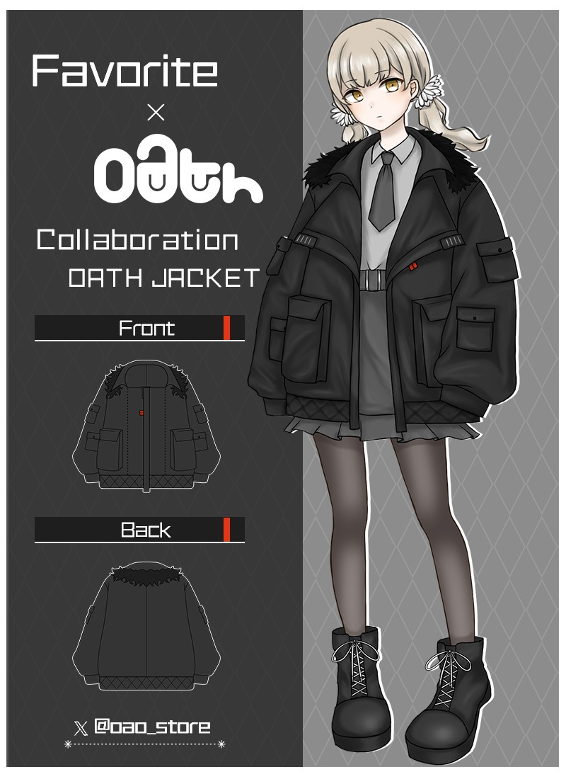 【楽ギフ_包装】 最短即日出荷】OATHさんコラボグッズ OATH JACKET【2024年5月 ジャケット・アウター