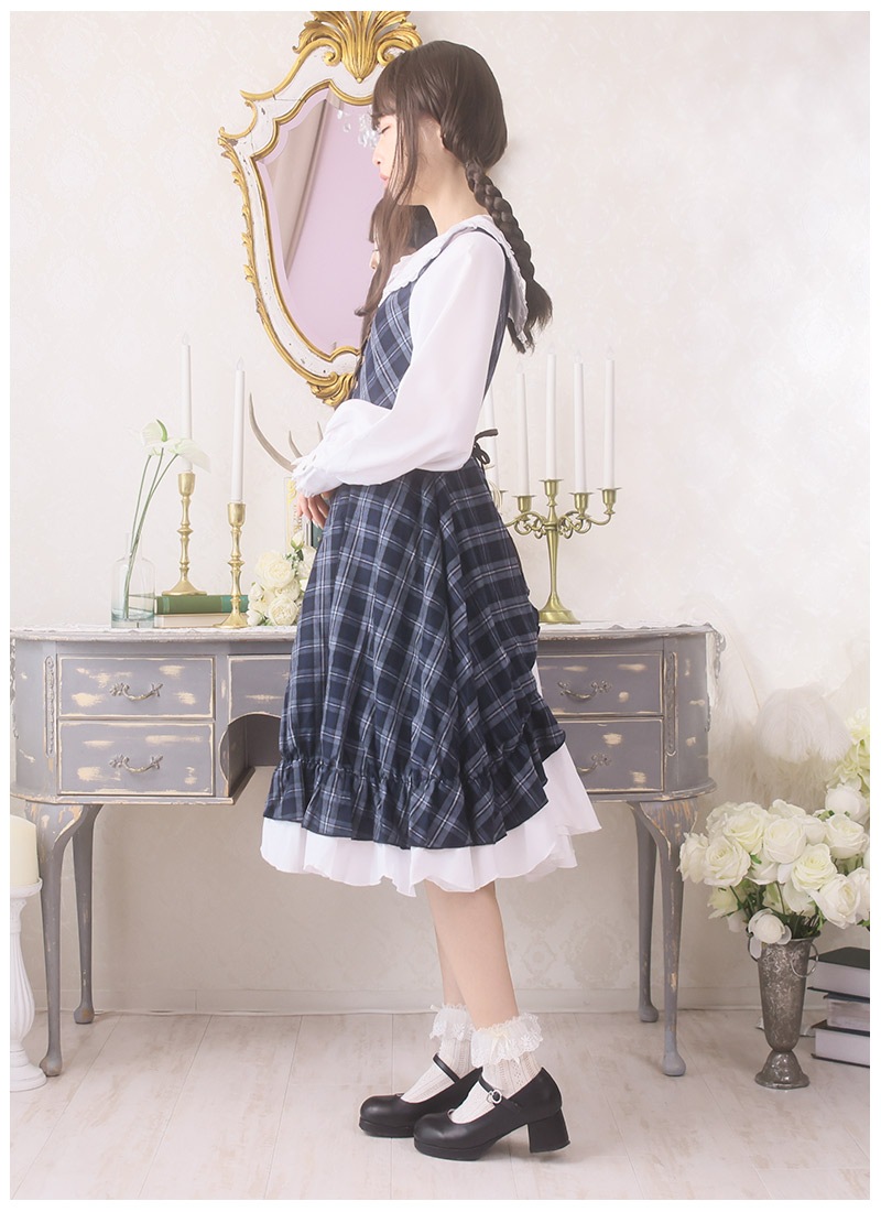 sheller バックZIPウールフリルワンピース sheller バックZIPウールフリルワンピース 【公式通販】