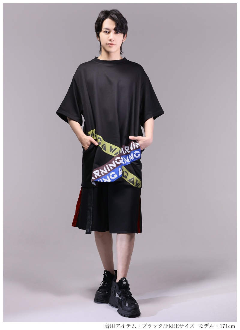 新品未使用 甘い暴力 フェティッシュTシャツ XL WARNING!!ビッグTシャツ ｜ Favoriteオリジナル