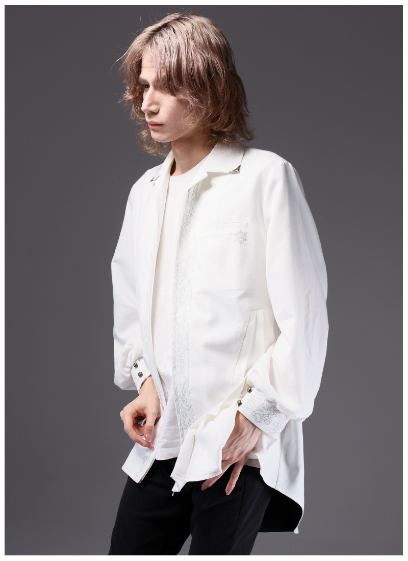 Sennzai コラボ Sennzaiモチーフ エレガントシャツ ｜ Favorite