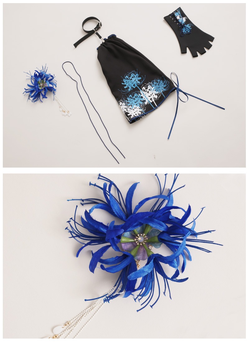 幽麗の彼岸花アームカバー＆グローブセット ｜ Favorite