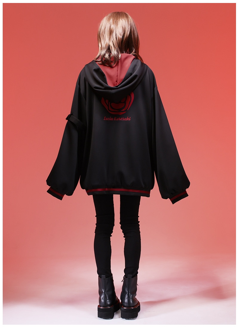 黒咲ルシアさんコラボ 黒咲ルシア私服風パーカー｜ Favorite