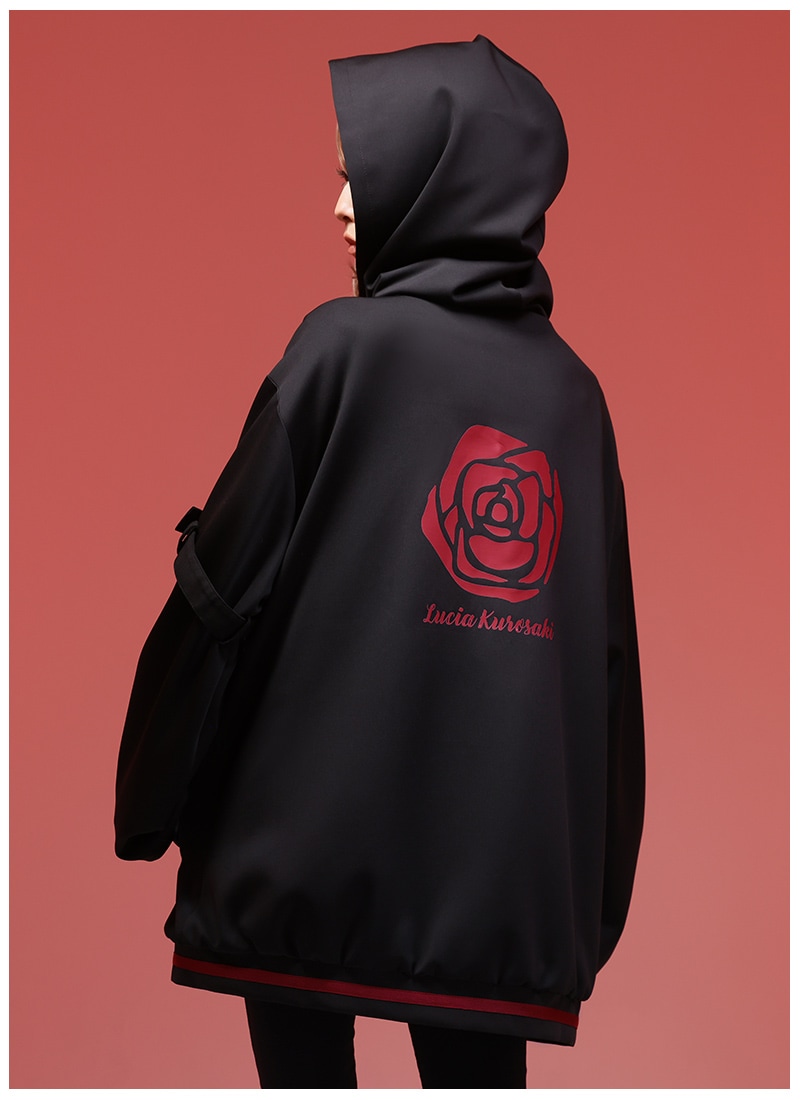 黒咲ルシアさんコラボ 黒咲ルシア私服風パーカー｜ Favorite