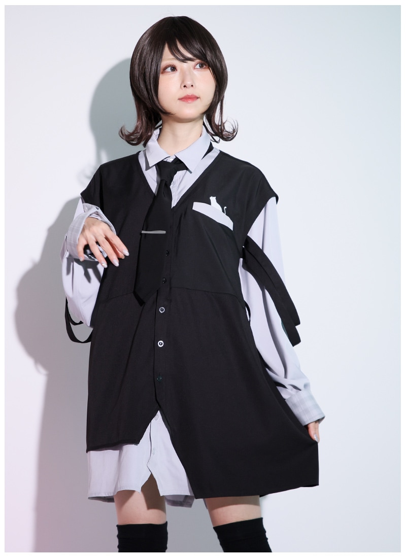 最短即日出荷】ユニセックス シャツ ビッグシルエット＊Favoriteコラボ