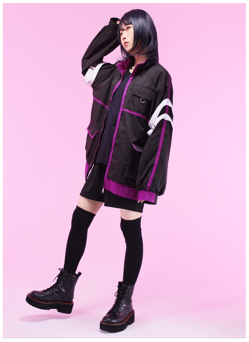 紫猫ユキさんコラボ 紫猫ユキ印のカジュアルジャケット｜ Favorite