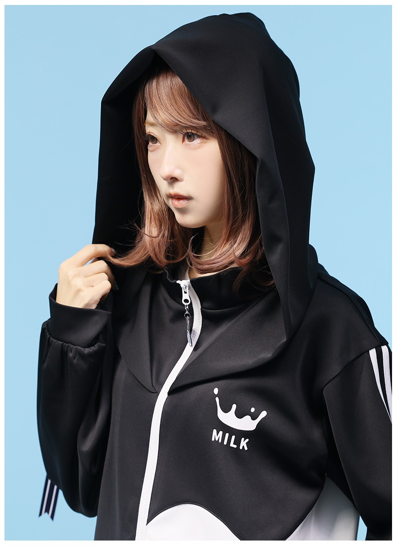 くちなしさんコラボ ジャージ風ミルクパーカー｜ Favorite