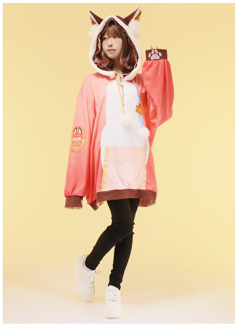 FLUFFY LANDさんコラボ Riverモチーフ＊ケモけもふっとパーカー｜ Favorite