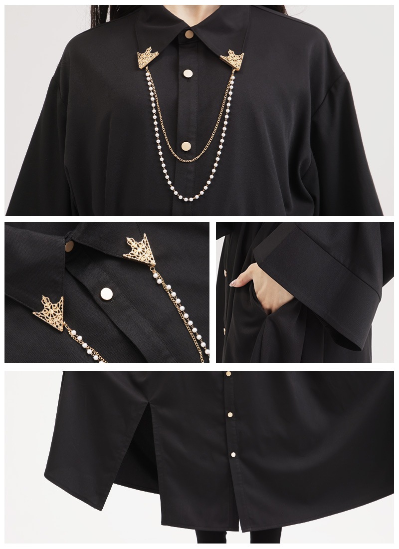 ガゼット the GazettE 葵着用 ロングシャツ 黒 グッズ 値下げ❌ ガゼット the GazettE 葵着用 ロングシャツ 黒 グッズ 値下げ❌ - メルカリ