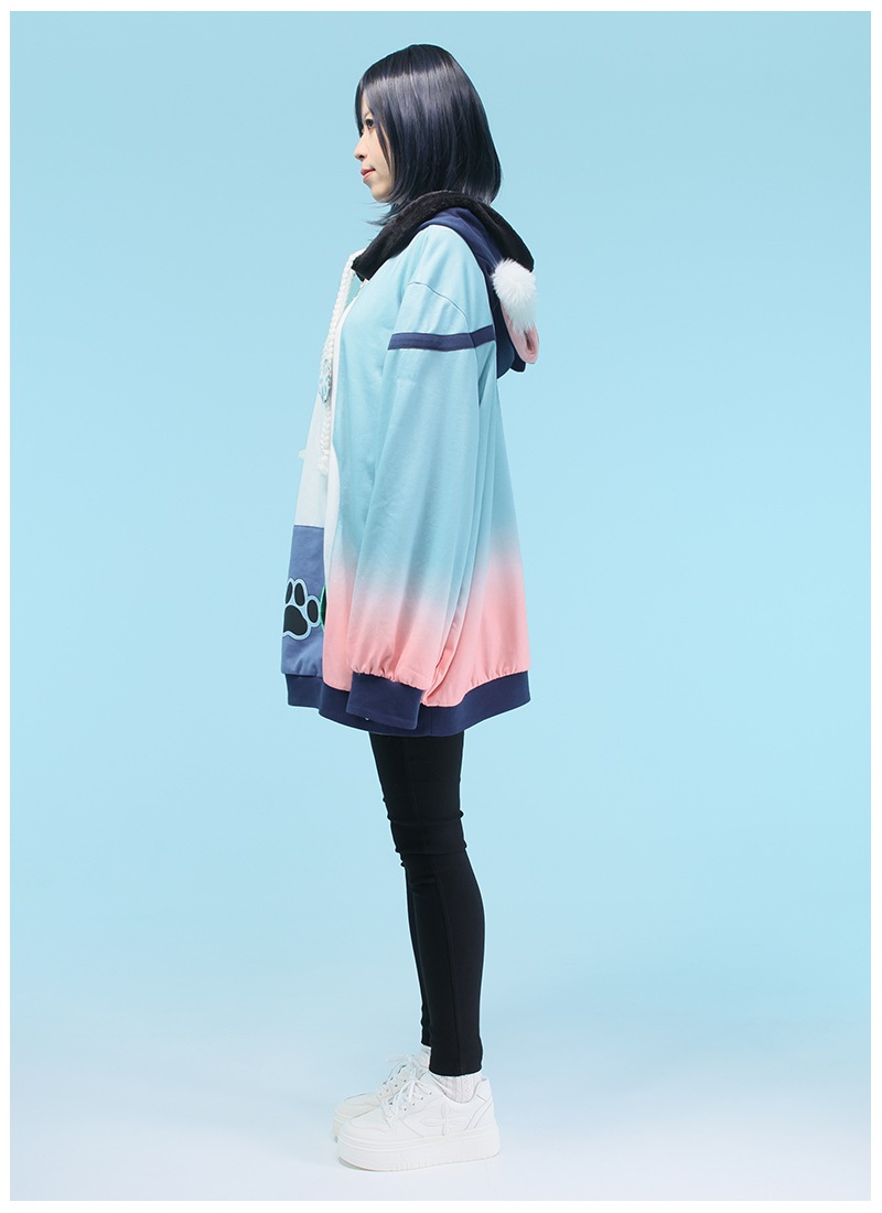 FLUFFY LANDさんコラボ Caesarモチーフ＊ケモけもふっとパーカー