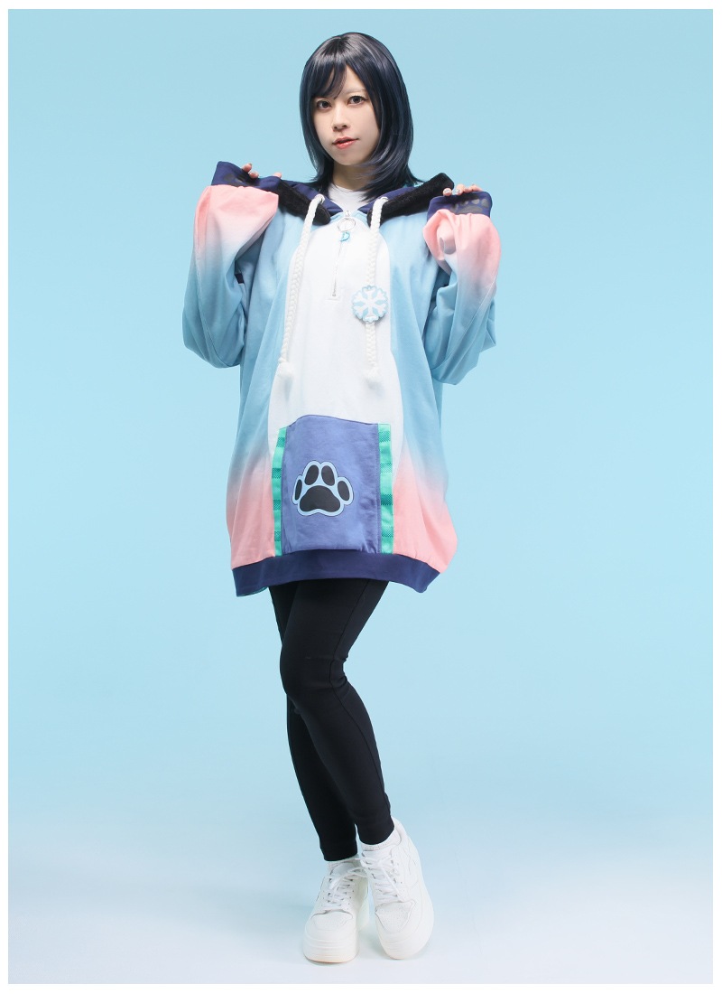 FLUFFY LANDさんコラボ Caesarモチーフ＊ケモけもふっとパーカー