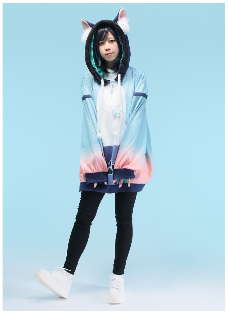 FLUFFY LANDさんコラボ Caesarモチーフ＊ケモけもふっとパーカー