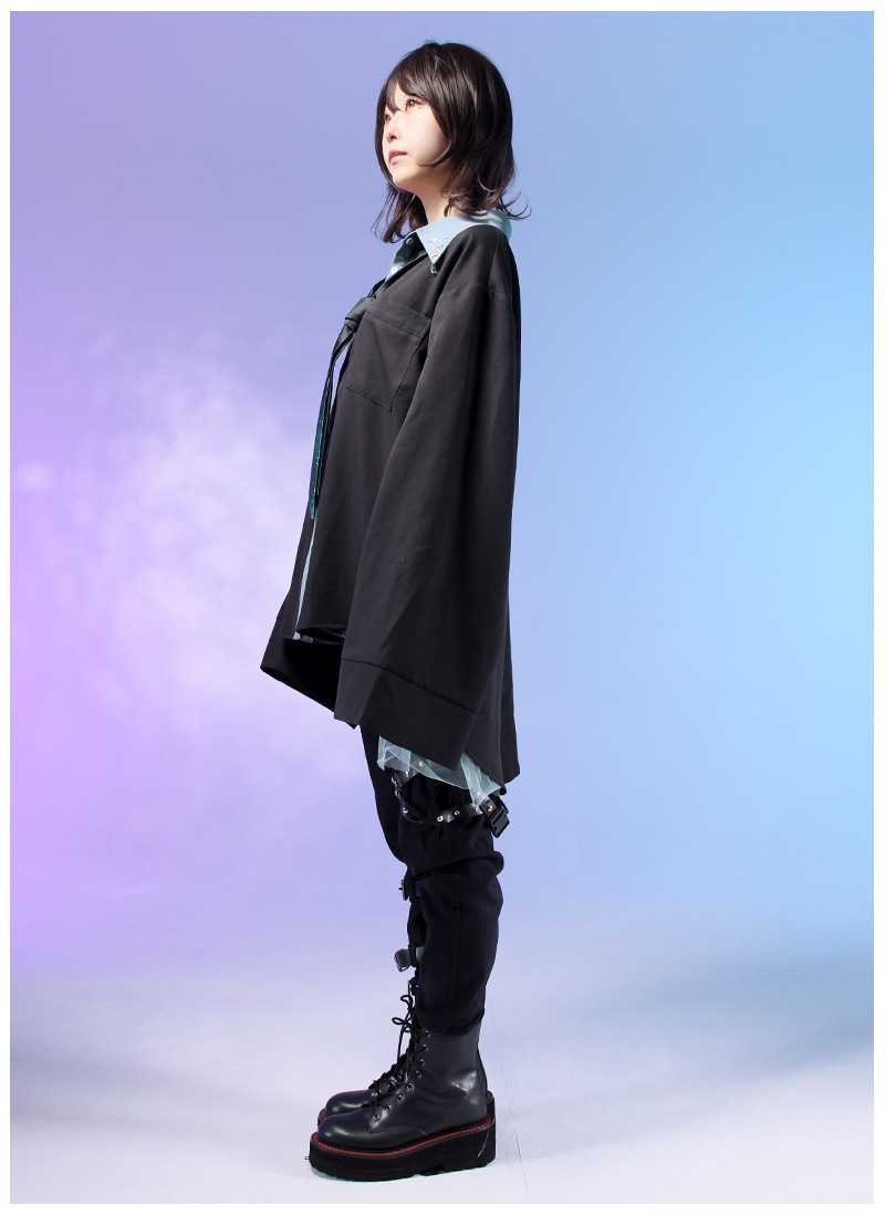 爽空きらめく泡屑キャミ＆シャツセット ｜ Favorite