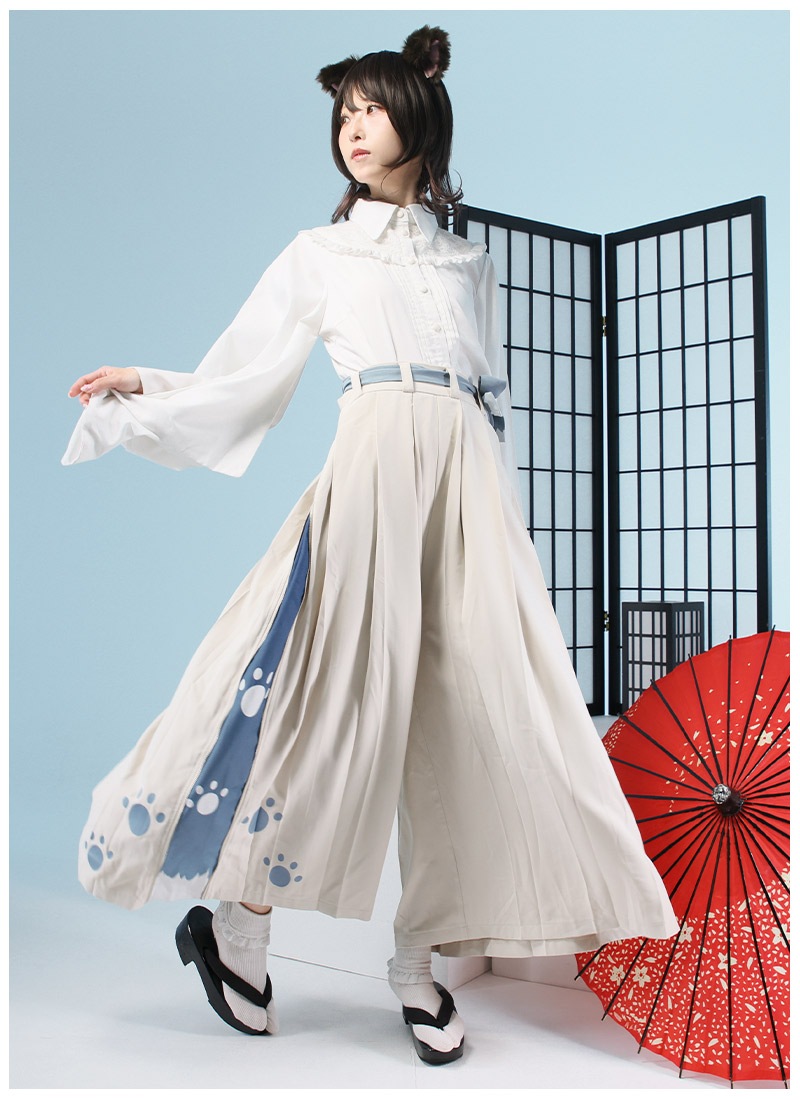 FOTUS フェトウス 袴 ハカマパンツ エプロンパンツ FOTUS フェトウス 袴 ハカマパンツ エプロンパンツ