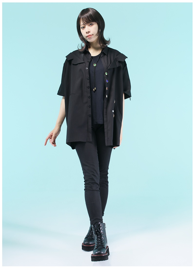 最短即日出荷】鑑定士のユニセックスダウトシャツセット＊Favorite