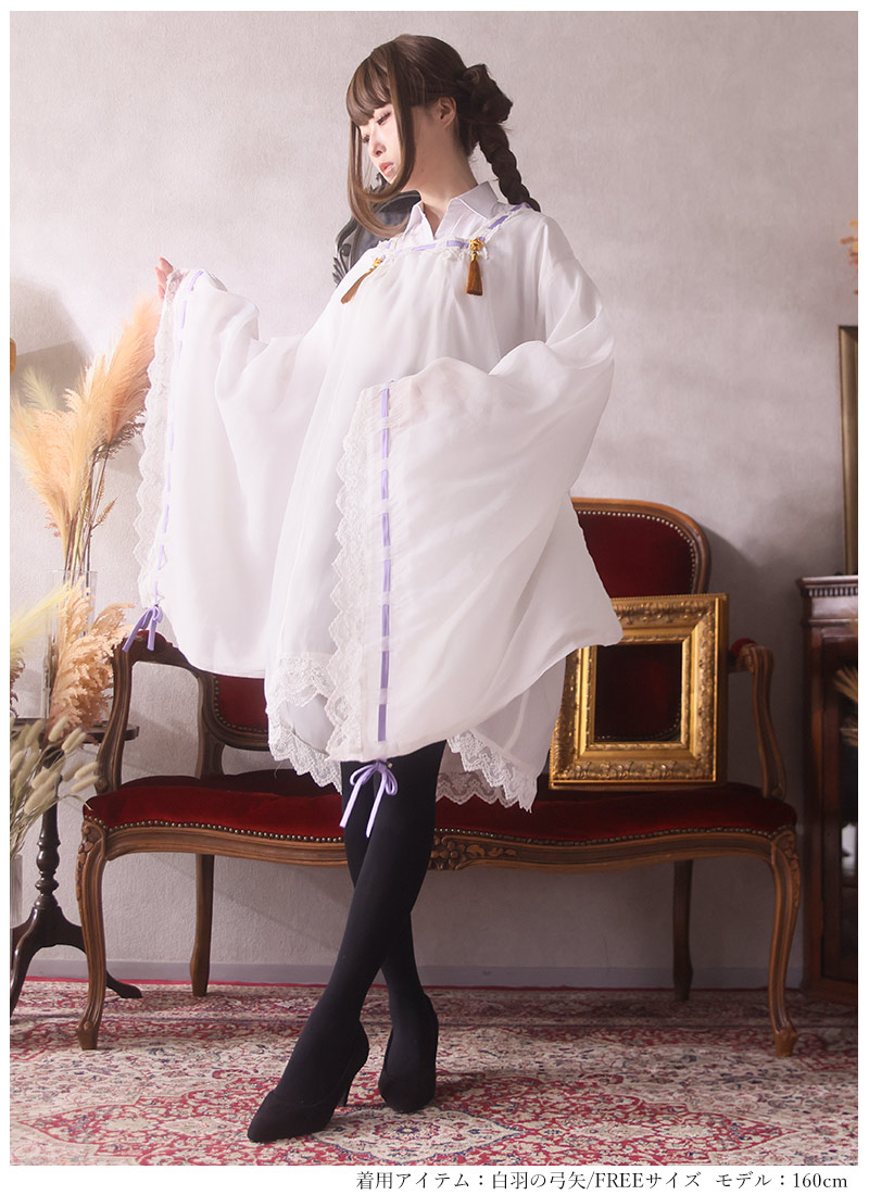 Favorite かみさまはなよめパーカー 紅梅(赤) 最短即日出荷】パーカー ユニセックス レース 和洋折衷 和風