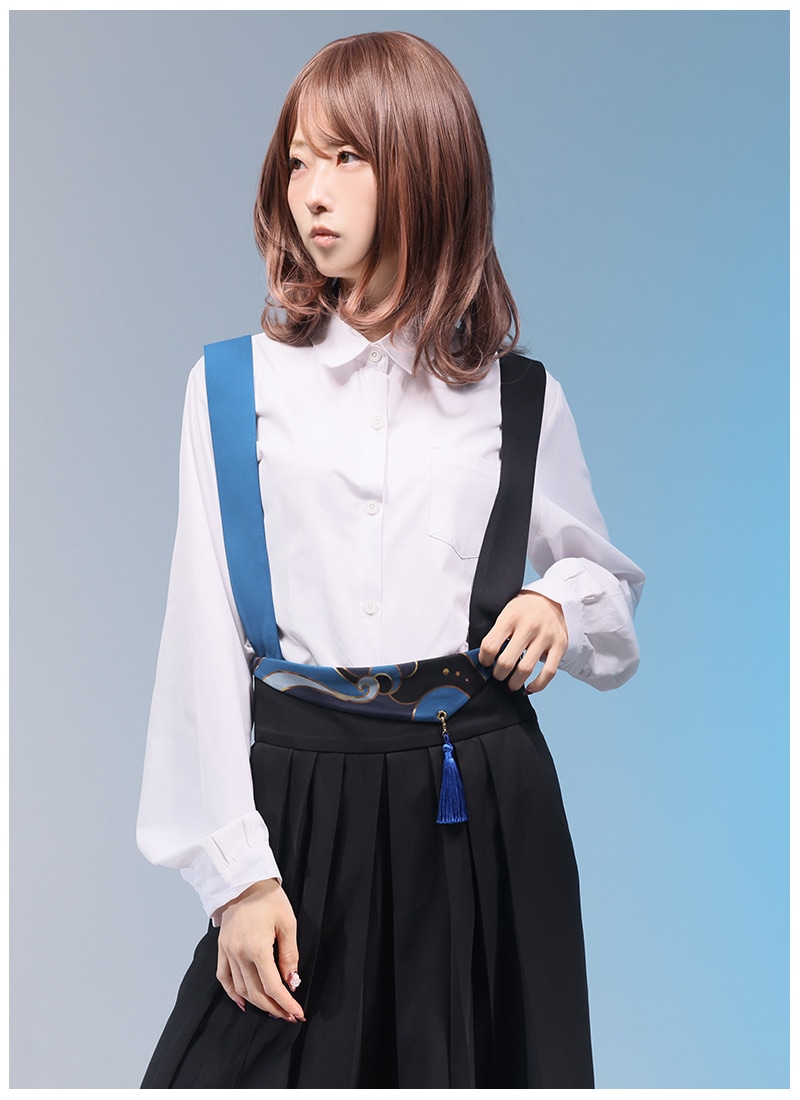 波打つ和柄の袴風ワイドパンツ ｜ Favoriteオリジナル