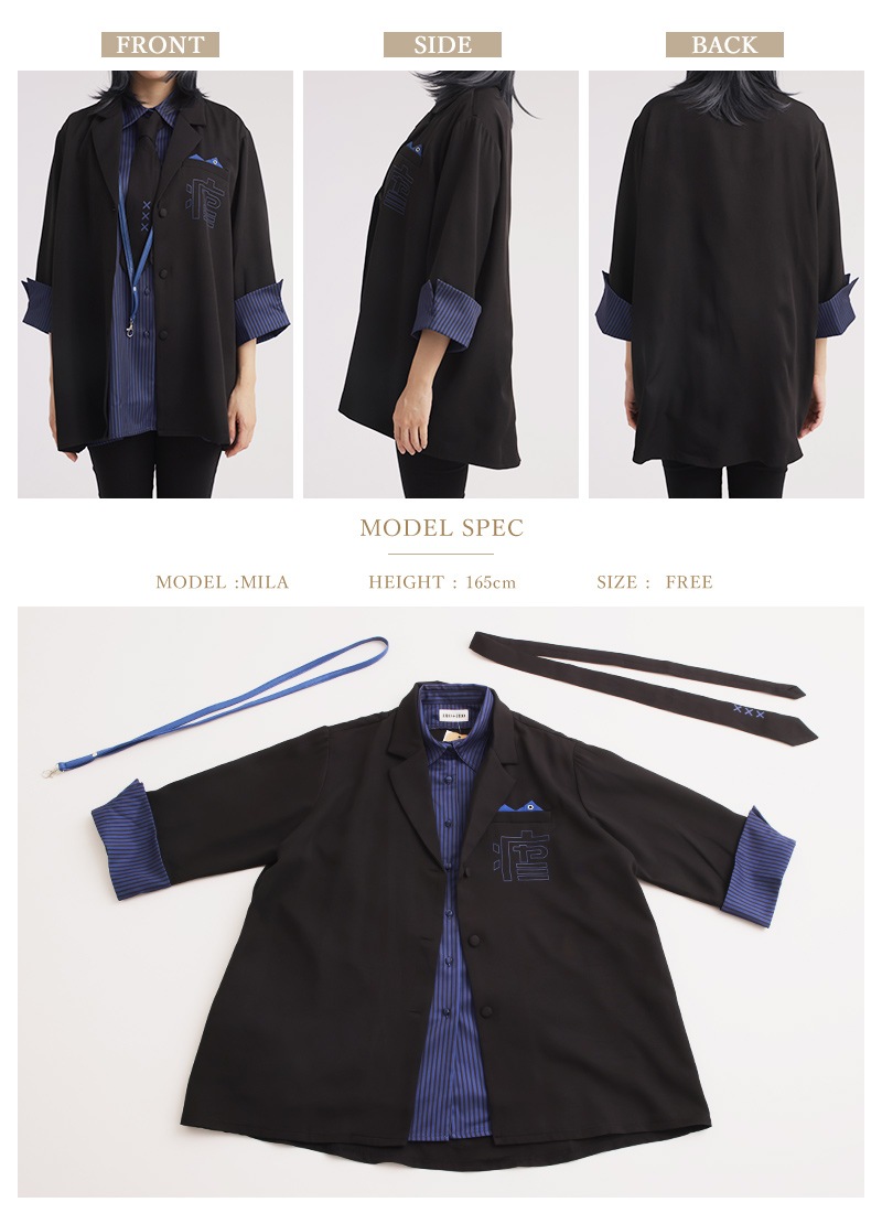 パーリッシィ新品タグ付きジャケットシャツ羽織り ロゴジャガードシャツ - ハッシュパピーアパレル公式通販サイト