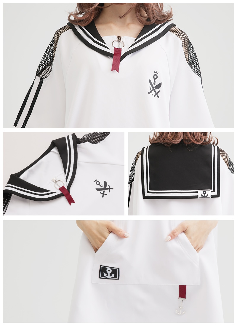 ほんのり海賊なマリンジャージトップス ｜ Favoriteオリジナル