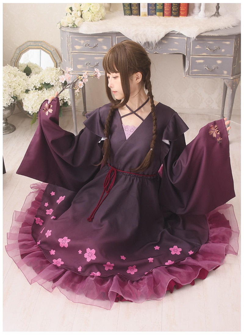 ふわり早咲き小桜舞子ワンピース Favorite フェイバリット ワンピース