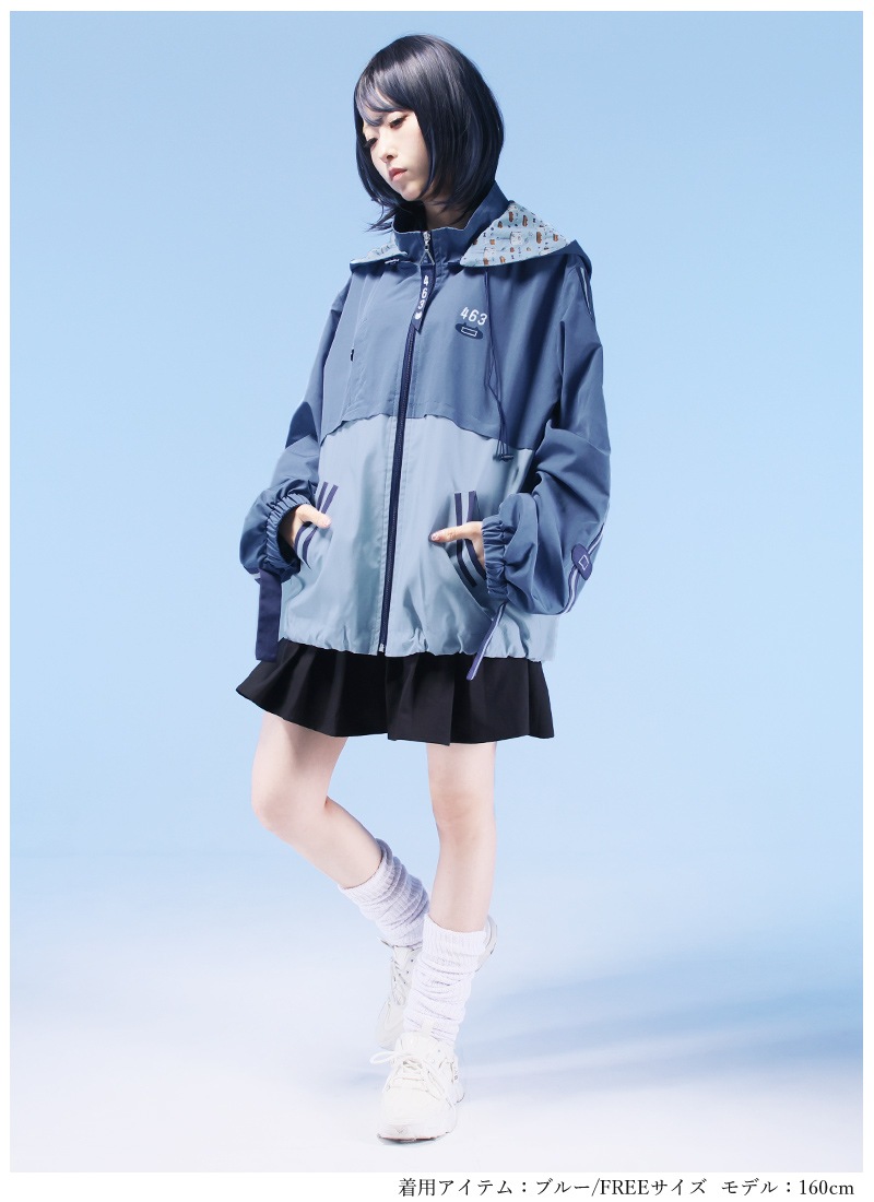 みみ SARA☆パーカー しろたん ジップパーカー 《つみつみ》 ユニセックス / Mother