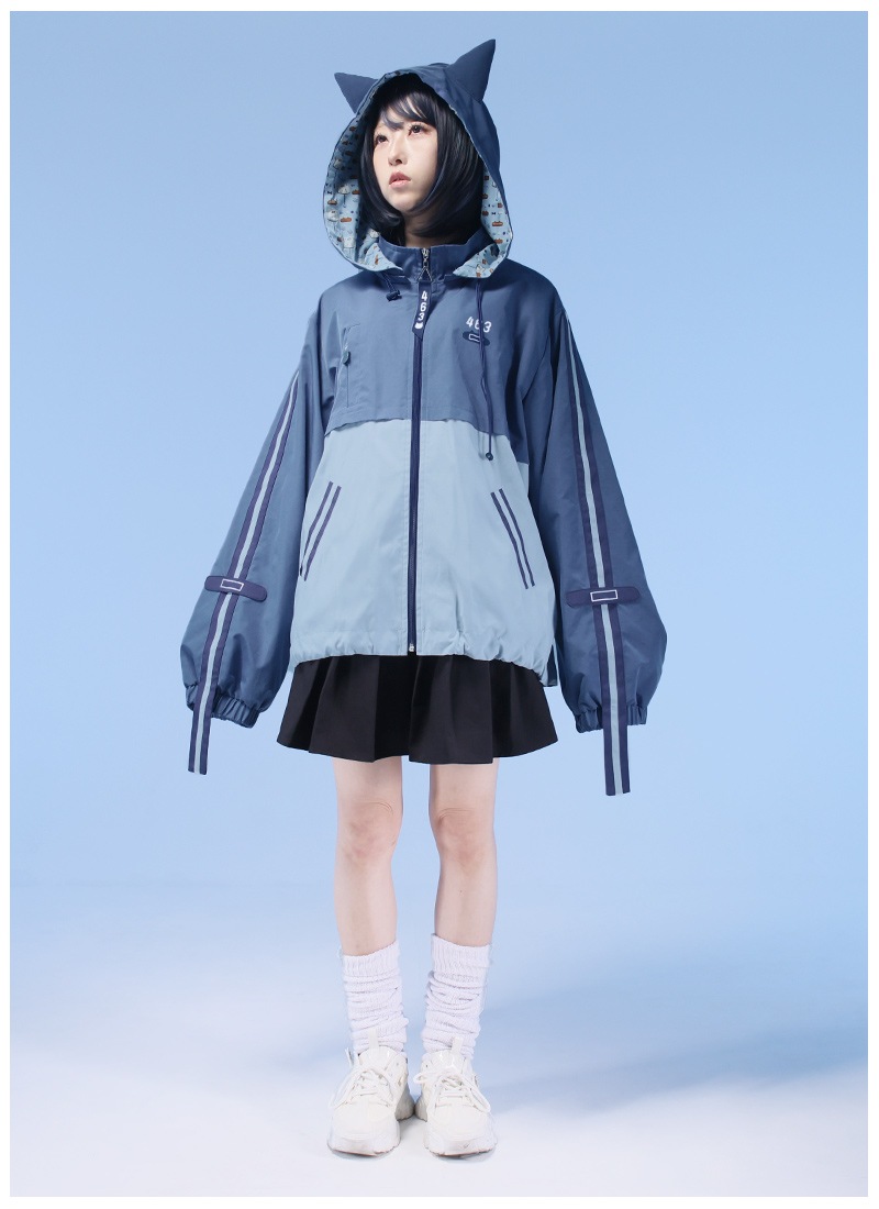 しろみちゃんさんコラボ しろみちゃんマウンテンパーカー｜ Favorite