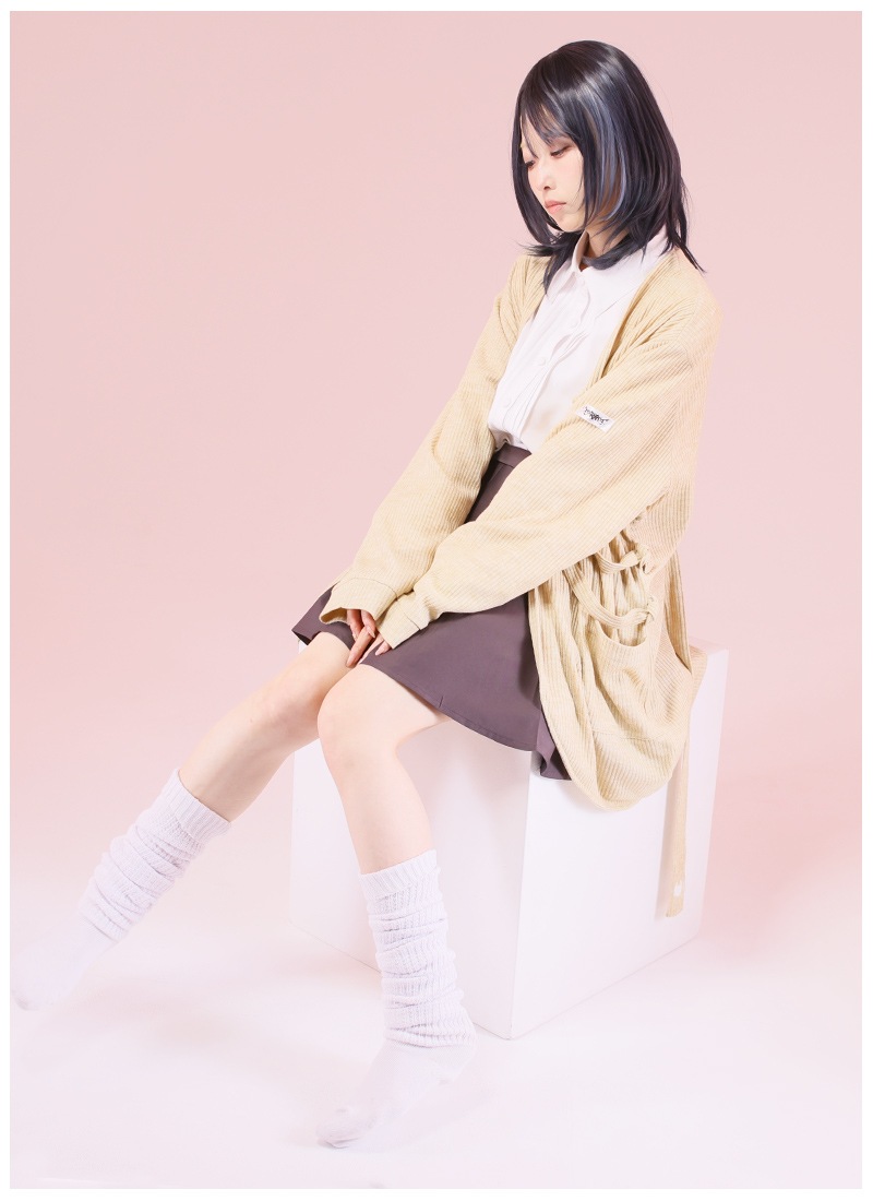 tamayaさんコラボ tamayaのニットロングカーディガン ｜ Favorite