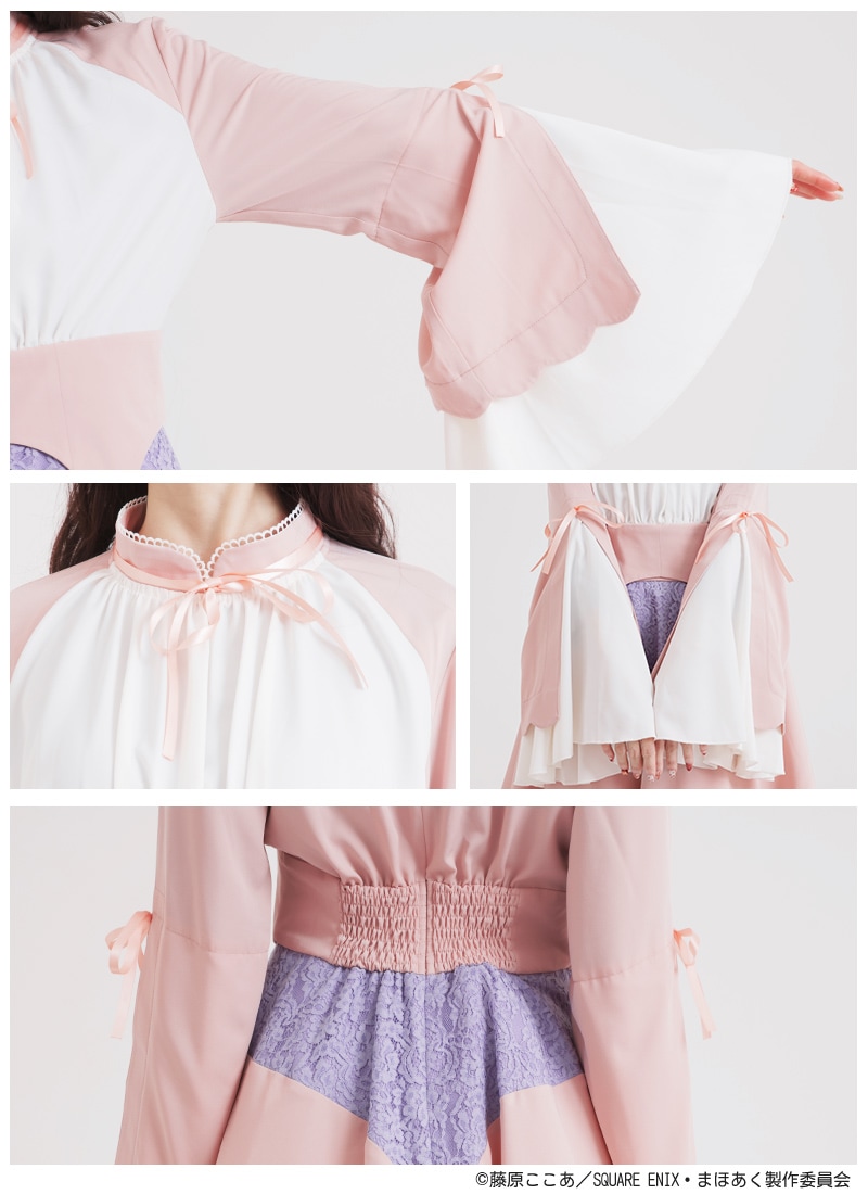 まほあく コラボ 深森白夜イメージワンピース ｜ Favorite