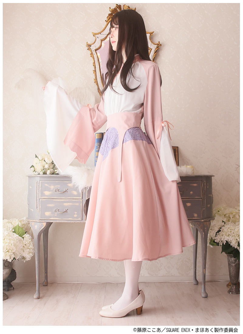 まほあく コラボ 深森白夜イメージワンピース ｜ Favorite