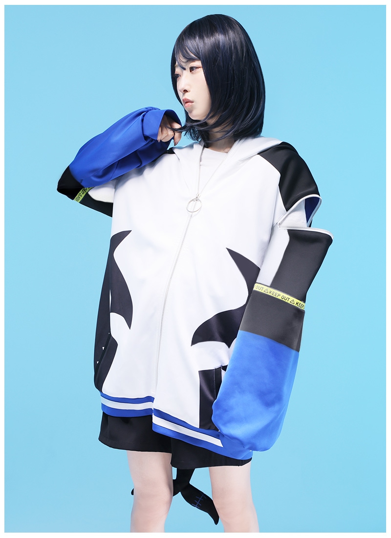 JIKO × 雀蜂　パーカー　サブカル　ほんわか GALFY/ガルフィー ファイヤーピカピカZIPパーカー(MENS)｜ファッション