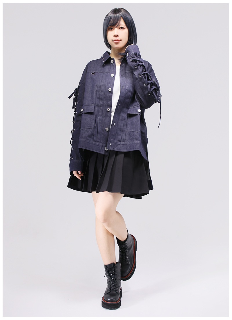 favorite デニムジャケット レースアップデニムジャケット ｜ Favorite