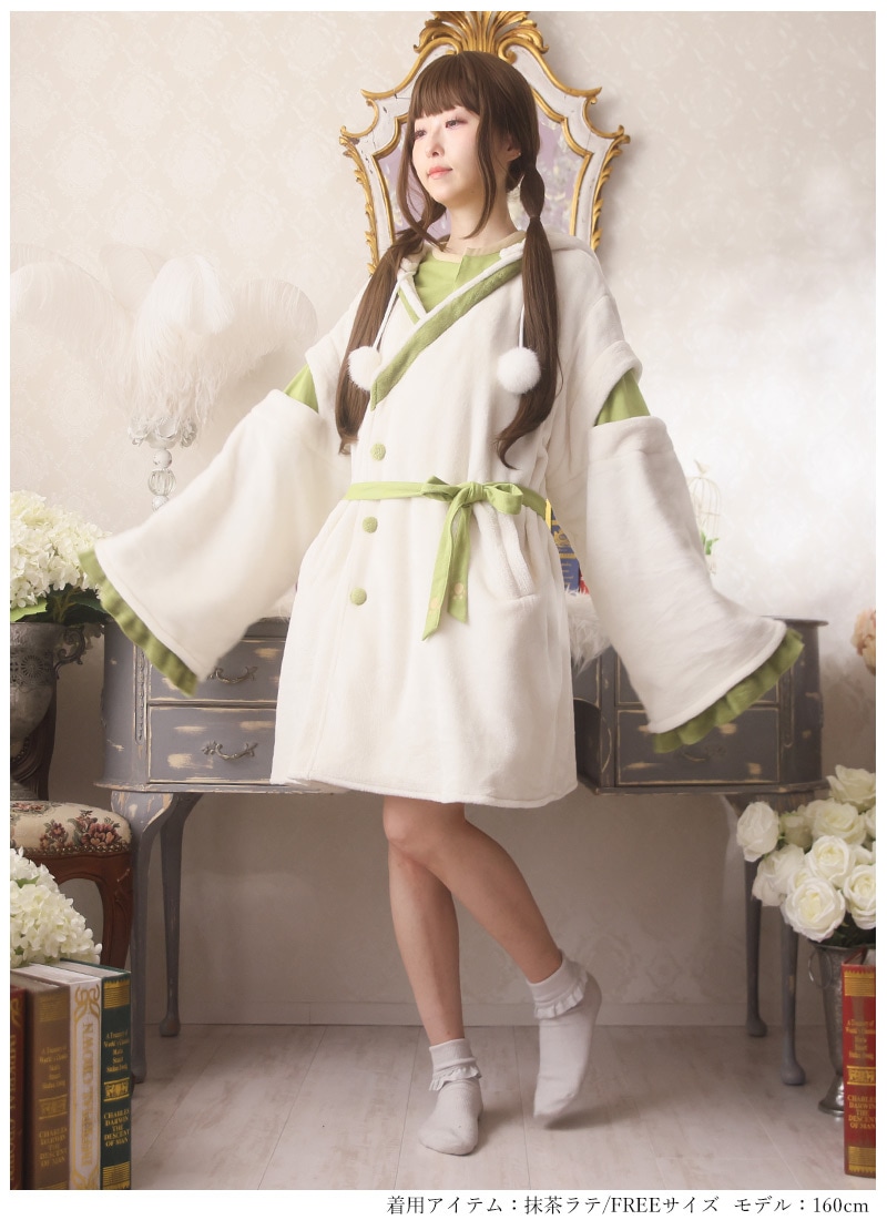 最短即日出荷】ラテ色にゃんこのほっと一息ルームウェア＊Favorite