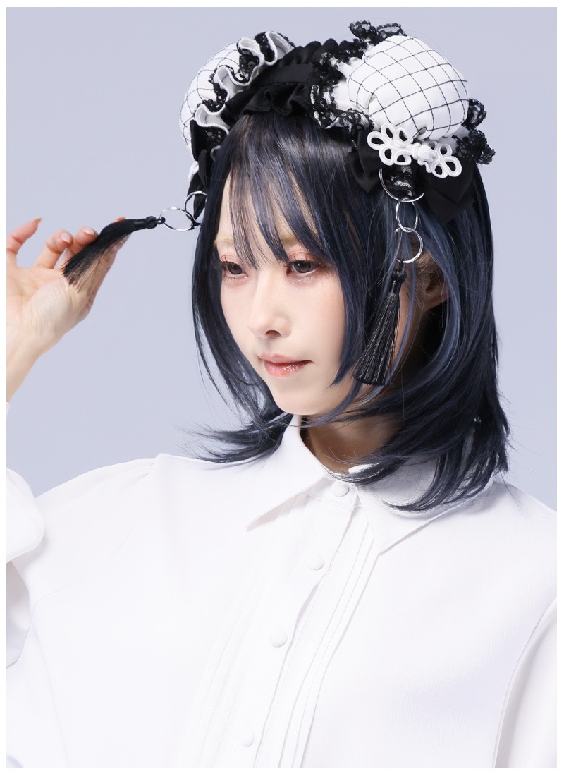 チャイナシニヨン×リングエクステ風カチューシャ ｜ Favorite