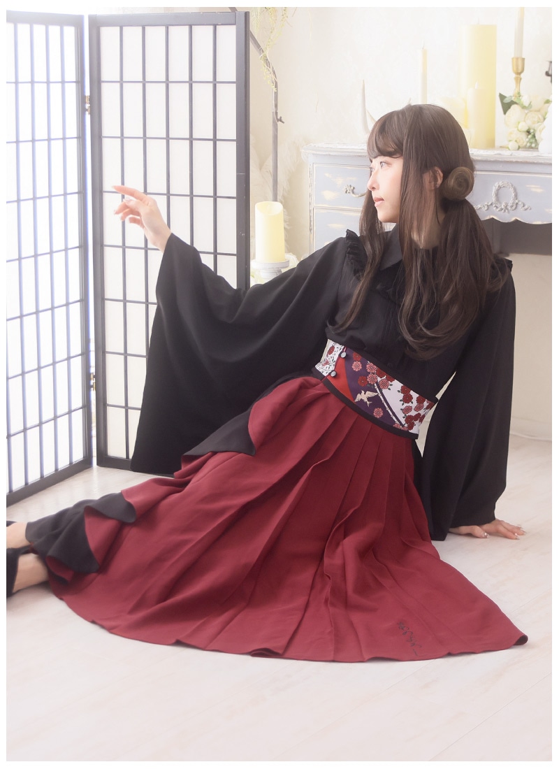 あ可よろし～花札コルセットスカート ｜ Favoriteオリジナル