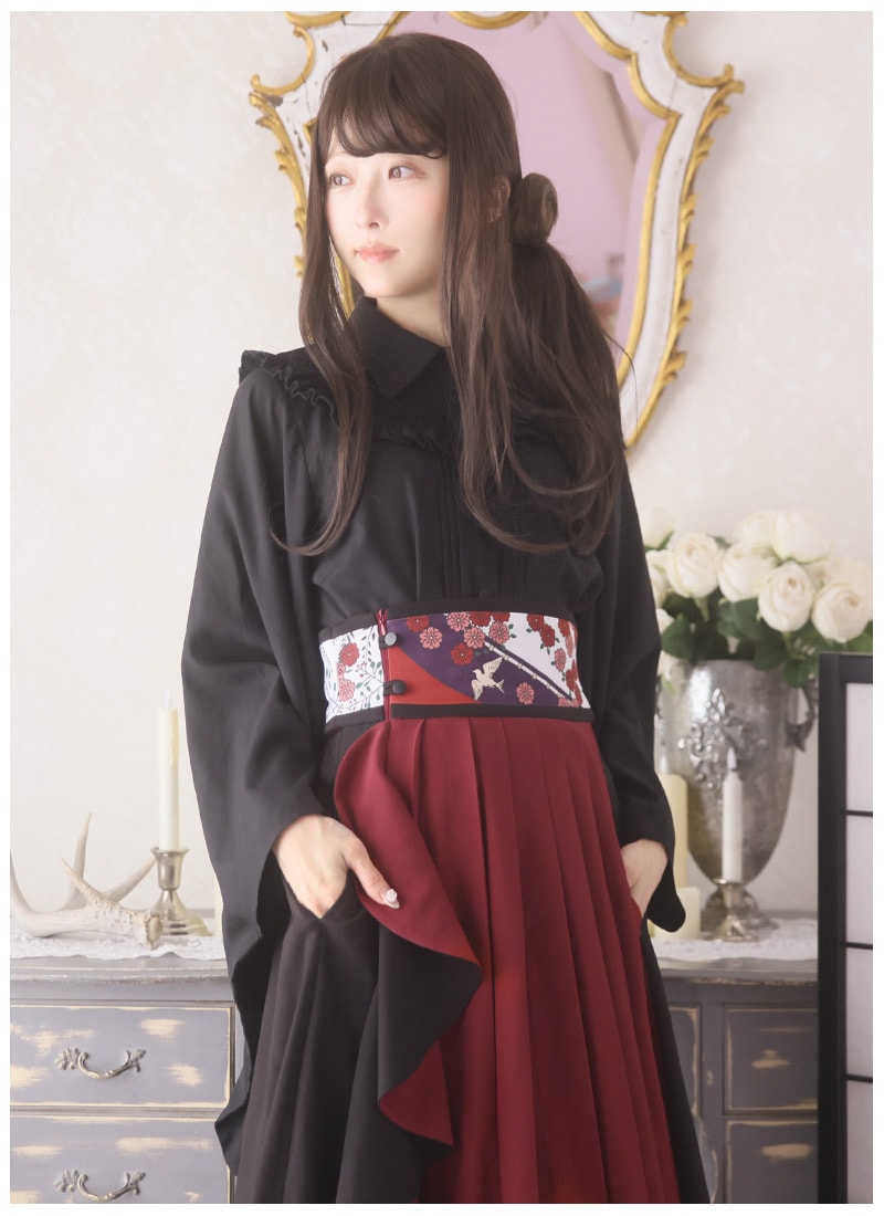 あ可よろし～花札コルセットスカート ｜ Favoriteオリジナル