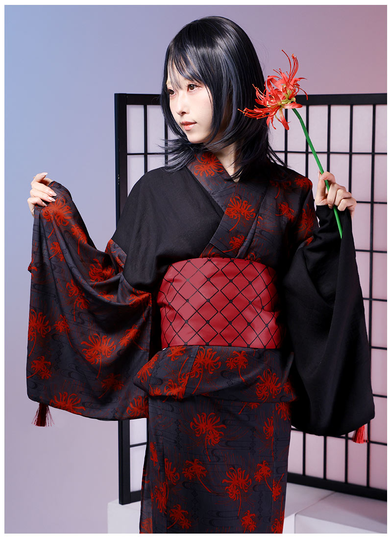 楽天市場】彼岸花 浴衣（和服｜レディースファッション）の通販