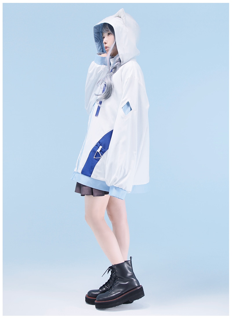 朝神えにゃさんコラボ 朝神えにゃお揃いフード付き上着｜ Favorite