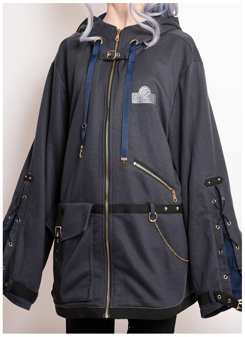 月の歯車機工士ハイネックパーカー ｜ Favorite