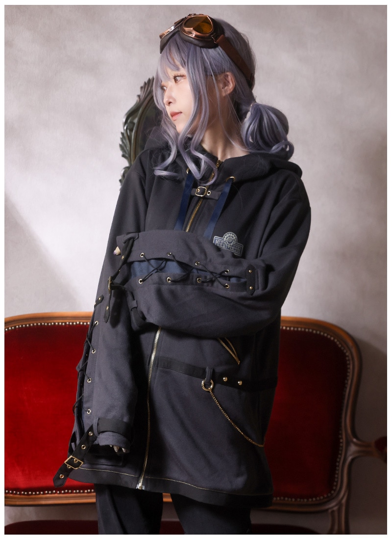 月の歯車機工士ハイネックパーカー ｜ Favorite