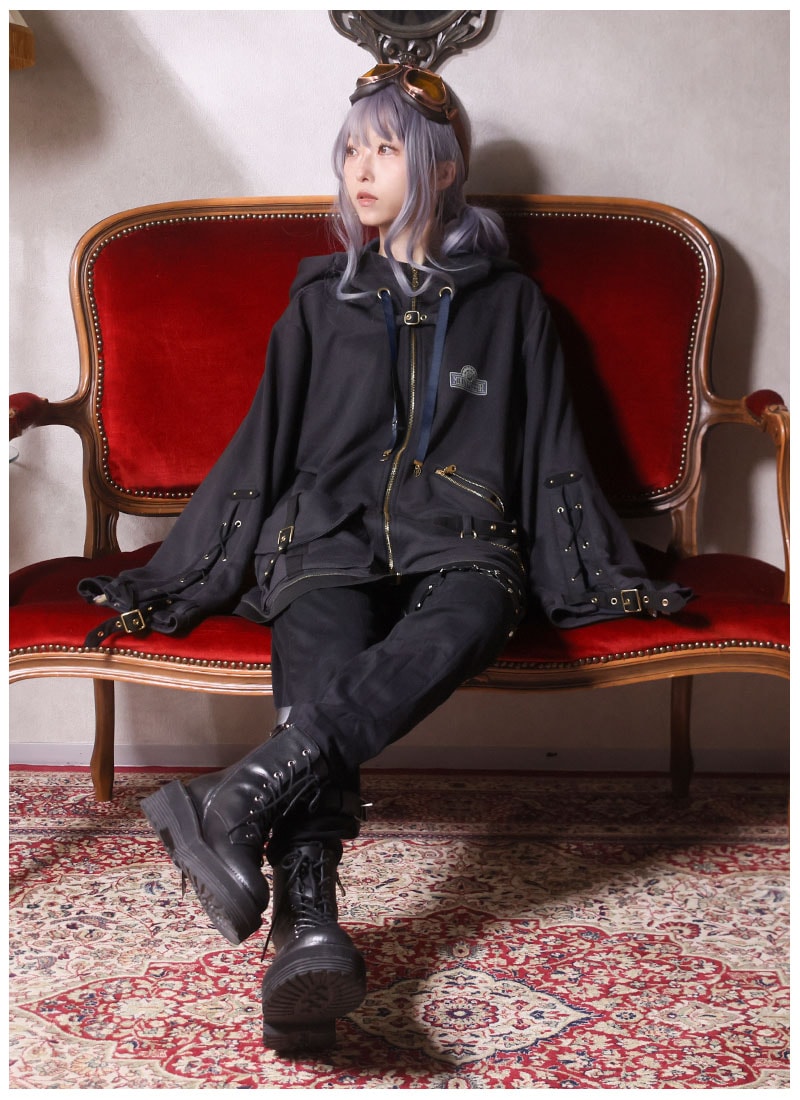 月の歯車機工士ハイネックパーカー ｜ Favorite